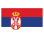 Flagge Szerbia