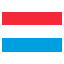 Flagge Luxembursko