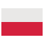 Flagge Poľsko